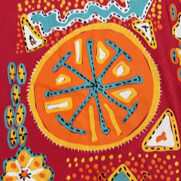 VTG 90s Nike single stitch pattern t-shirt unisex women men - Picture 7 of 11